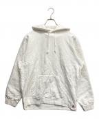 SUPREMEシュプリーム）の古着「ステッチプルオーバーフーディ」｜ホワイト
