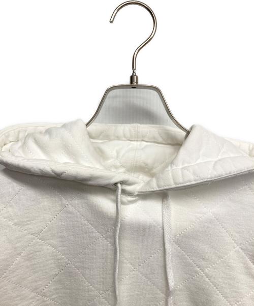 SUPREME（シュプリーム）SUPREME (シュプリーム) ステッチプルオーバーフーディ ホワイト サイズ:Largeの古着・服飾アイテム