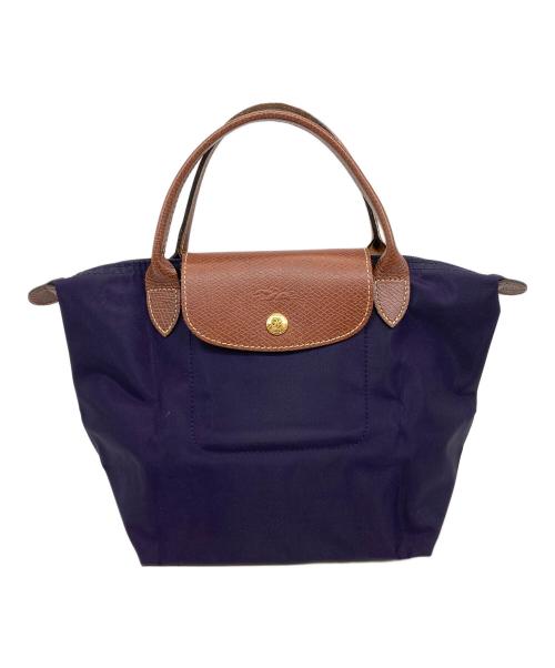 LONGCHAMP（ロンシャン）LONGCHAMP (ロンシャン) ミニトートバッグ パープルの古着・服飾アイテム