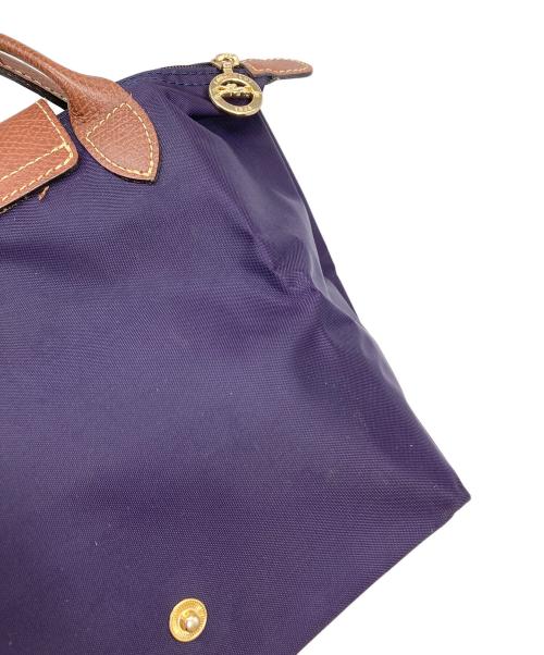 LONGCHAMP（ロンシャン）LONGCHAMP (ロンシャン) ミニトートバッグ パープルの古着・服飾アイテム