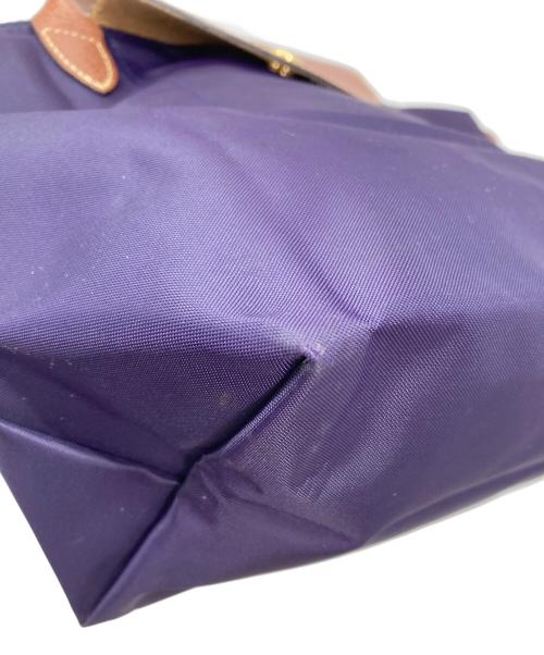 LONGCHAMP（ロンシャン）LONGCHAMP (ロンシャン) ミニトートバッグ パープルの古着・服飾アイテム