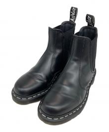 Dr.Martens（ドクターマーチン）の古着「ホワイトステッチ チェルシーブーツ」｜ブラック