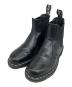 Dr.Martens（ドクターマーチン）の古着「ホワイトステッチ チェルシーブーツ」｜ブラック