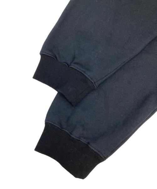 KIYONAGA&CO.（キヨナガ＆コー）KIYONAGA&CO. (キヨナガ＆コー) BACK DOUBLE LOGO HOODIE ブラック サイズ:M 未使用品の古着・服飾アイテム