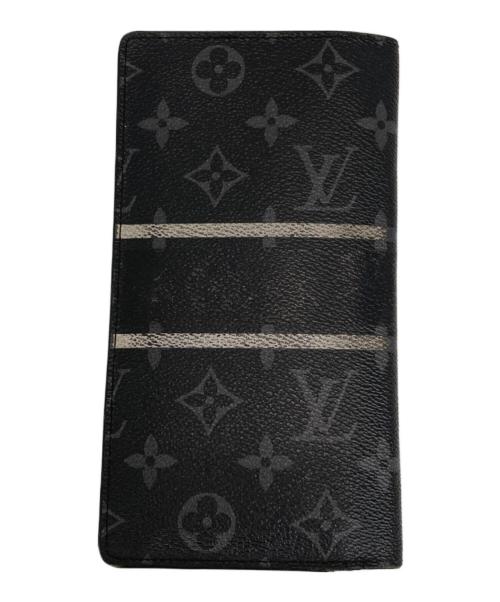 LOUIS VUITTON（ルイ ヴィトン）LOUIS VUITTON (ルイ ヴィトン) FRAGMENTS (フラグメント) 長財布 ブラックの古着・服飾アイテム