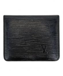 LOUIS VUITTON（ルイ ヴィトン）の古着「カードケース」｜ブラック