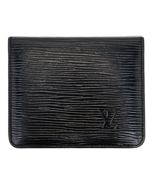 LOUIS VUITTON（ルイ ヴィトン）LOUIS VUITTON (ルイ ヴィトン) カードケース ブラックの古着・服飾アイテム