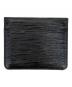 LOUIS VUITTON (ルイ ヴィトン) カードケース ブラック：8000円