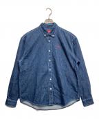 ）の古着「Small Box Denim Shirt」｜ブルー