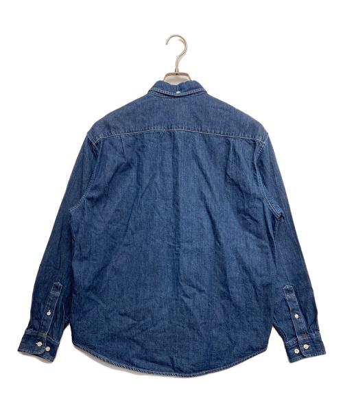 SUPREME（シュプリーム）SUPREME (シュプリーム) Small Box Denim Shirt ブルー サイズ:Sの古着・服飾アイテム
