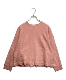 ATON（エイトン）の古着「NATURAL DYED URAKE スウェット」｜ピンク
