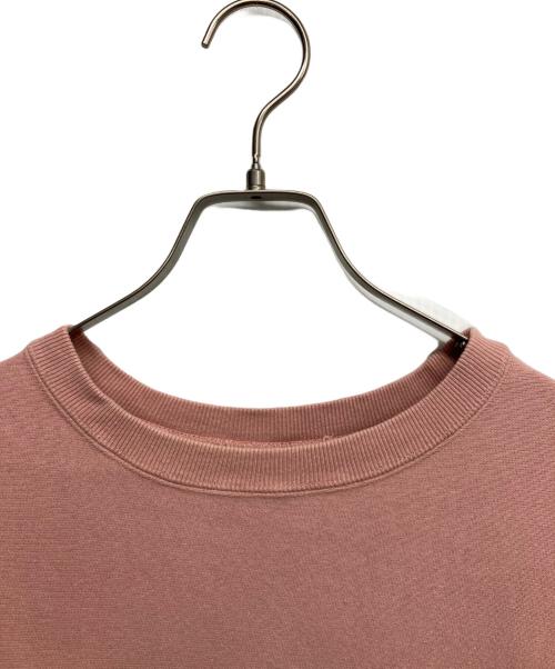 ATON（エイトン）ATON (エイトン) NATURAL DYED URAKE スウェット ピンク サイズ:2の古着・服飾アイテム