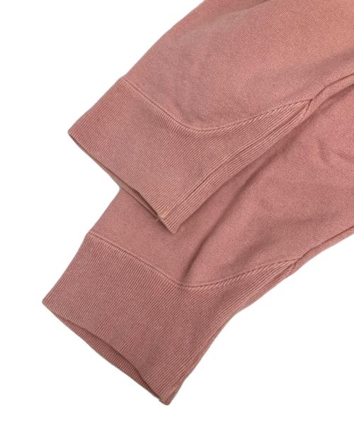 ATON（エイトン）ATON (エイトン) NATURAL DYED URAKE スウェット ピンク サイズ:2の古着・服飾アイテム