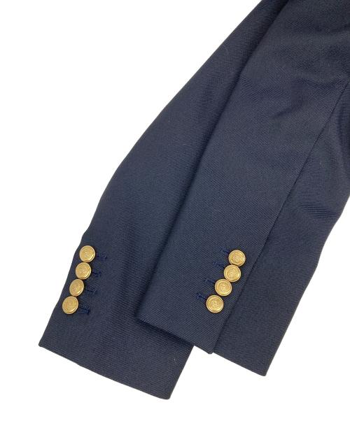 JOURNAL STANDARD relume（ジャーナルスタンダード レリューム）JOURNAL STANDARD relume (ジャーナルスタンダード レリューム) T/Wギャバネイビーブレザー ブラック サイズ:38の古着・服飾アイテム