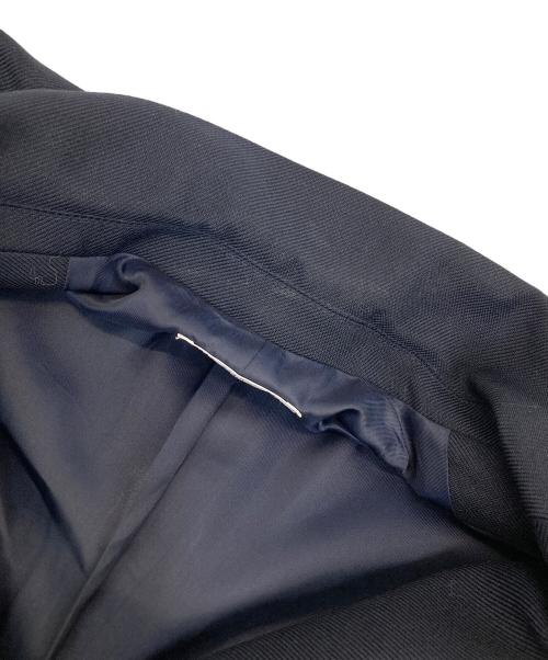 JOURNAL STANDARD relume（ジャーナルスタンダード レリューム）JOURNAL STANDARD relume (ジャーナルスタンダード レリューム) T/Wギャバネイビーブレザー ブラック サイズ:38の古着・服飾アイテム