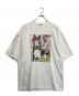 BALENCIAGA（バレンシアガ）の古着「ダメージ加工オーバーサイズ 半袖Tシャツ」｜ホワイト