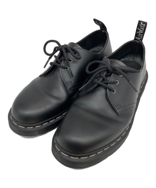 Dr.Martens（ドクターマーチン）Dr.Martens (ドクターマーチン) 1461 グレーステッチ 3 ホール シューズ ブラック サイズ:US10の古着・服飾アイテム