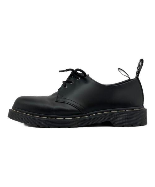 Dr.Martens（ドクターマーチン）Dr.Martens (ドクターマーチン) 1461 グレーステッチ 3 ホール シューズ ブラック サイズ:US10の古着・服飾アイテム