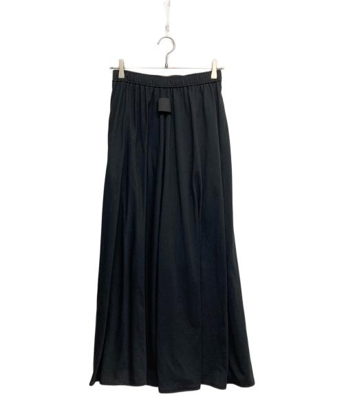 COGTHEBIGSMOKE（コグザビッグスモーク）COGTHEBIGSMOKE (コグザビッグスモーク) HALO SEMI-FLARE SKIRT ブラック サイズ:FREEの古着・服飾アイテム