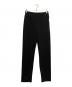 ORDINARY JOY（オーディナリー ジョイ）の古着「STRETCH SLIT PANTS」｜ブラック