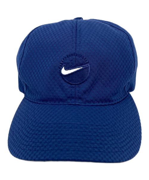 NIKE（ナイキ）NIKE (ナイキ) 00S 6パネルメッシュキャップ ブルーの古着・服飾アイテム