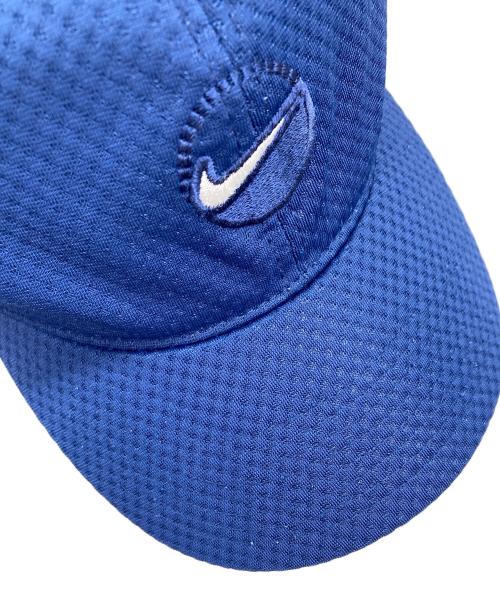 NIKE（ナイキ）NIKE (ナイキ) 00S 6パネルメッシュキャップ ブルーの古着・服飾アイテム