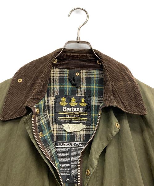 Barbour（バブアー）Barbour (バブアー) BORDER オイルドジャケット ブラック サイズ:44の古着・服飾アイテム