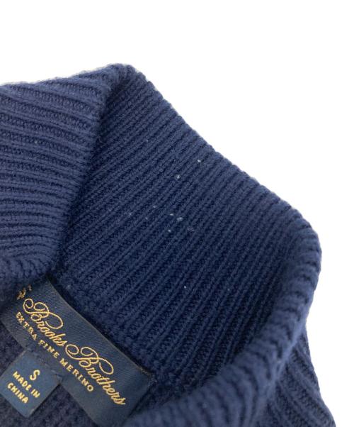 BROOKS BROTHERS（ブルックスブラザーズ）BROOKS BROTHERS (ブルックスブラザーズ) ジップアップニット ネイビー サイズ:Sの古着・服飾アイテム