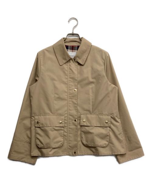 MACKINTOSH PHILOSOPHY（マッキントッシュ フィロソフィー）MACKINTOSH PHILOSOPHY (マッキントッシュ フィロソフィー) パッチポケットショートブルゾン ブラウン サイズ:36の古着・服飾アイテム