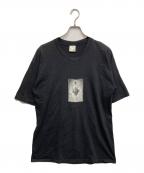 archaic smileアルカイックスマイル）の古着「〔OLD〕プリントTシャツ」｜ブラック