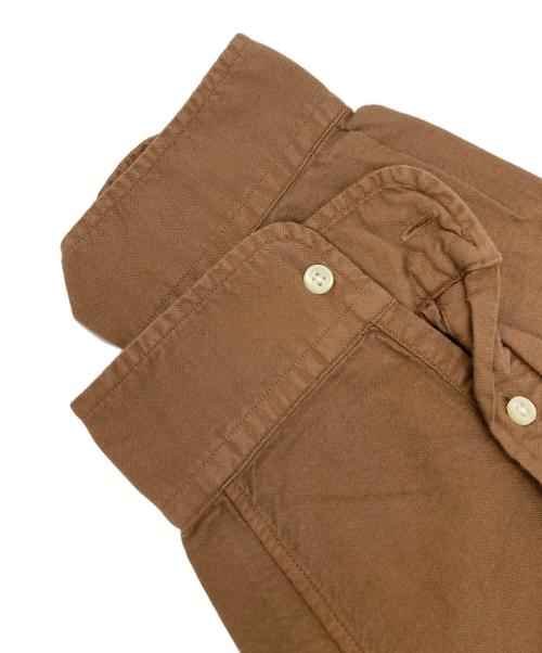 POLO RALPH LAUREN（ポロ・ラルフローレン）POLO RALPH LAUREN (ポロ・ラルフローレン) ボタンダウンシャツ ブラウン サイズ:L 未使用品の古着・服飾アイテム