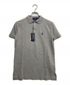 POLO RALPH LAURENポロ・ラルフローレン）の古着「カスタム スリム フィット ポロシャツ」｜グレー
