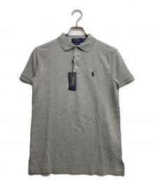 POLO RALPH LAUREN（ポロ・ラルフローレン）の古着「カスタム スリム フィット ポロシャツ」｜グレー