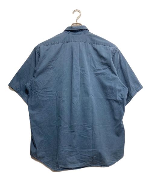 POLO RALPH LAUREN（ポロ・ラルフローレン）POLO RALPH LAUREN (ポロ・ラルフローレン) S/Sボタンダウンシャツ ネイビー サイズ:XLの古着・服飾アイテム