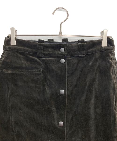 MHL（マーガレットハウエル）MHL (マーガレットハウエル) HEAVY CORDUROY/スカート オリーブ サイズ:Ⅱの古着・服飾アイテム