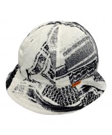 TIGHTBOOTH PRODUCTION（タイトブースプロダクション）の古着「SHEMAGH HAT」｜ブラック×ホワイト