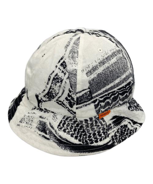 TIGHTBOOTH PRODUCTION（タイトブースプロダクション）TIGHTBOOTH PRODUCTION (タイトブースプロダクション) SHEMAGH HAT ブラック×ホワイト 未使用品の古着・服飾アイテム