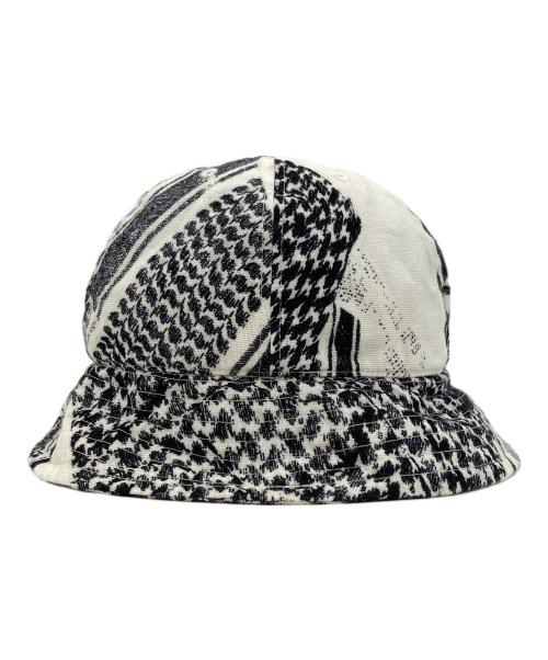 TIGHTBOOTH PRODUCTION（タイトブースプロダクション）TIGHTBOOTH PRODUCTION (タイトブースプロダクション) SHEMAGH HAT ブラック×ホワイト 未使用品の古着・服飾アイテム