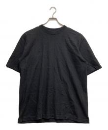 LOOPWHEELER（ループウィラー）の古着「クルーネックTシャツ」｜ブラック