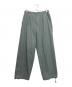 saby（サバイ）の古着「PIN-TUCK EASY PANTS」｜グリーン