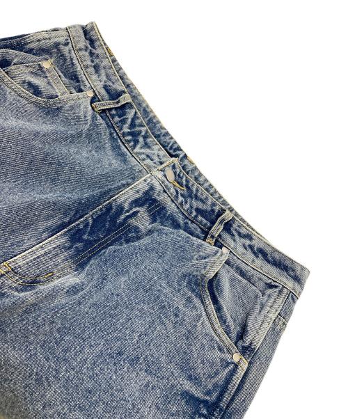 WISM（ウィズム）WISM (ウィズム) ORIGINAL PRODUCT BAGGY DENIM PANT 1 ブルー サイズ:34の古着・服飾アイテム