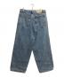 WISM (ウィズム) ORIGINAL PRODUCT BAGGY DENIM PANT 1 ブルー サイズ:34：7000円