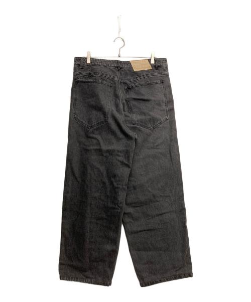 WISM（ウィズム）WISM (ウィズム) WISM ORIGINAL PRODUCT BAGGY DENIM PANT 1 ブラック サイズ:34の古着・服飾アイテム