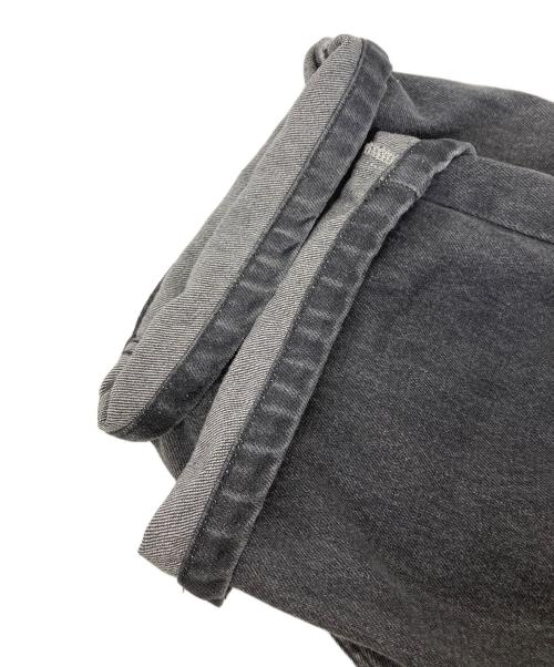 WISM（ウィズム）WISM (ウィズム) WISM ORIGINAL PRODUCT BAGGY DENIM PANT 1 ブラック サイズ:34の古着・服飾アイテム
