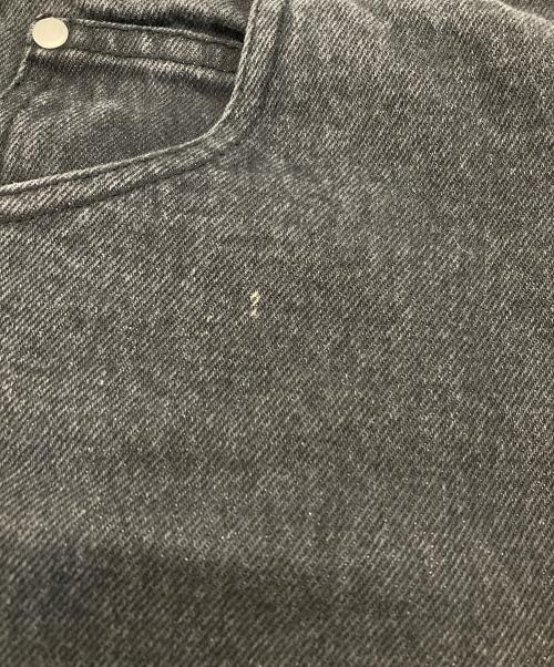 WISM（ウィズム）WISM (ウィズム) WISM ORIGINAL PRODUCT BAGGY DENIM PANT 1 ブラック サイズ:34の古着・服飾アイテム