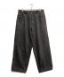 WISM（ウィズム）の古着「WISM ORIGINAL PRODUCT BAGGY DENIM PANT 1」｜ブラック