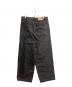 WISM (ウィズム) WISM ORIGINAL PRODUCT BAGGY DENIM PANT 1 ブラック サイズ:34：7000円