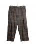 is-ness（イズネス）の古着「WOOL TUCK TROUSERS」｜ブラウン