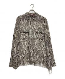 Needles（ニードルズ）の古着「総柄シアーシャツ」｜6