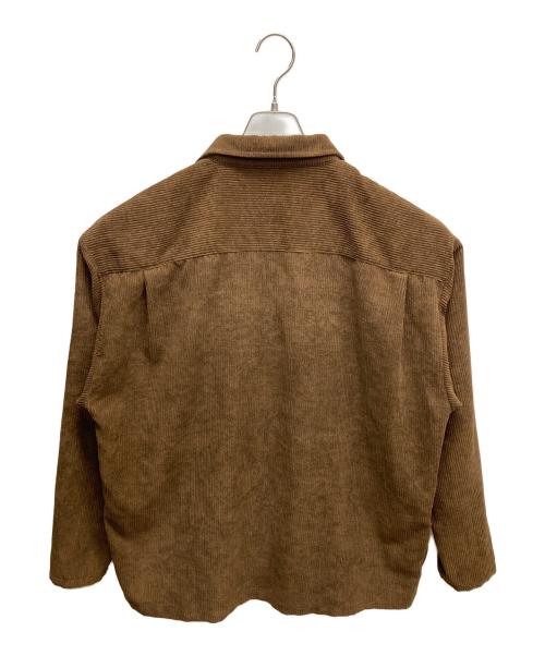 JOURNAL STANDARD（ジャーナルスタンダード）JOURNAL STANDARD (ジャーナルスタンダード) コーデュロイシャツジャケット ブラウン サイズ:内タグ欠損の古着・服飾アイテム